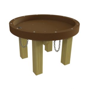 WaxedWood watertafel voor waterspel in speeltuin