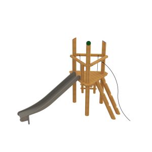 robinia-klimtoren-met-een-glijbaan