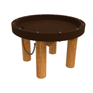 houten-watertafel-op-vier-robinia-palen